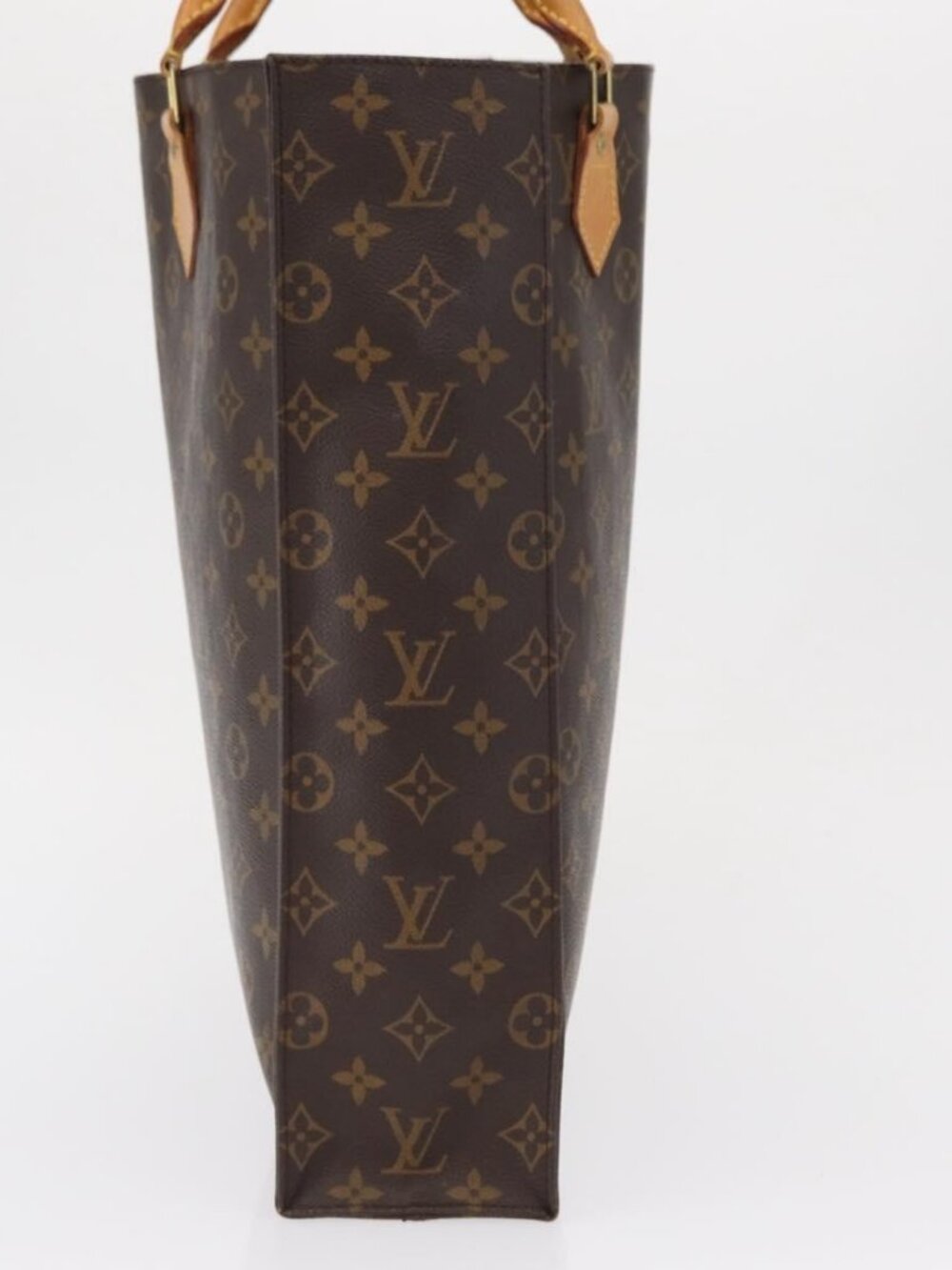 LOUIS VUITTON Monogram Sac Plat Hand Bag M51140 LV Auth 163558 - Picture 5 of 16